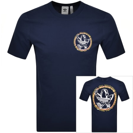 Product image for adidas Originals Graphic T Shirt Navy