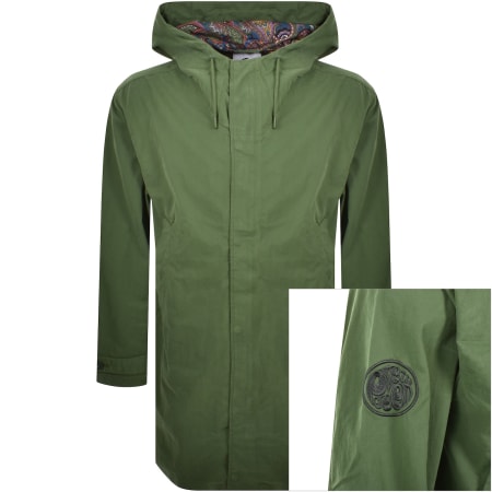 Product image for Pretty Green Feltham Parka Jacket Khaki