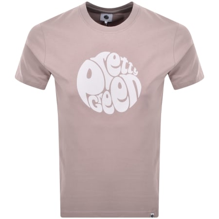 Product image for Pretty Green Gillespie T Shirt pink