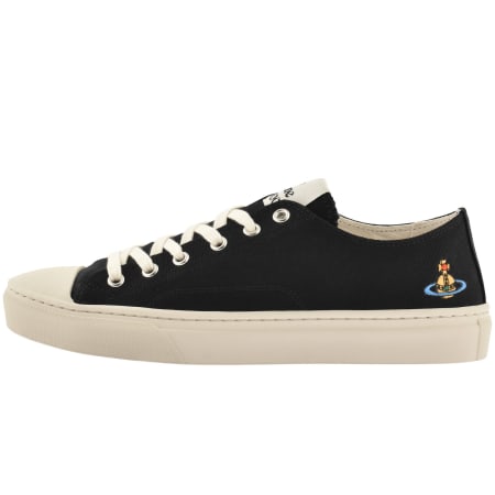 Product image for Vivienne Westwood Plimsoll Low Top Trainers Black