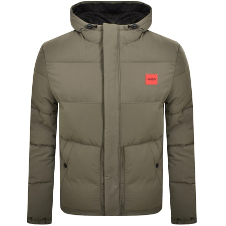 Product image for HUGO Baro Padded Jacket Medium Grey