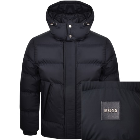 Product image for BOSS Corbinian5 Hooded Jacket Blue