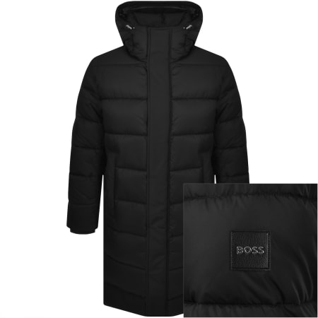Product image for BOSS Cenuto Longline Jacket Black