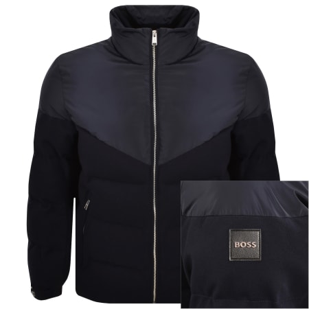 Product image for BOSS Clanello1 Waterproof Jacket Dark Blue