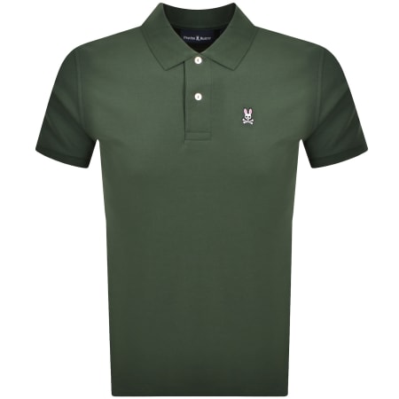 Product image for Psycho Bunny Classic Polo T Shirt Green