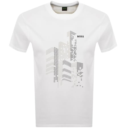 Product image for BOSS Tee GRX Zone T Shirt White