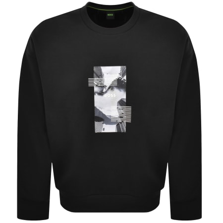 Product image for BOSS Stenson Zone Sweatshirt Black