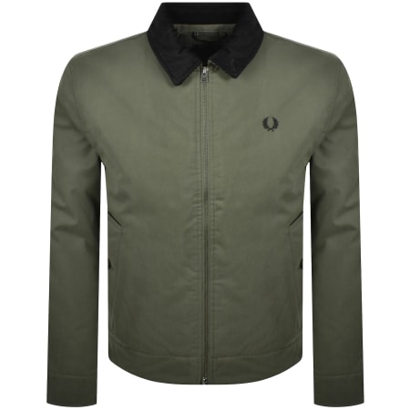 Product image for Fred Perry Caban Jacket Green