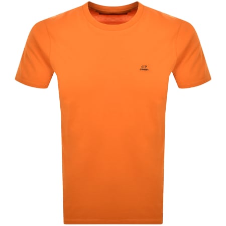 Product image for CP Company Logo T Shirt Russet Orange