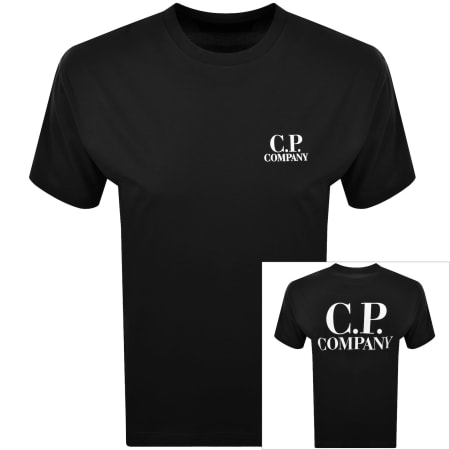 Product image for CP Company Logo T Shirt Black