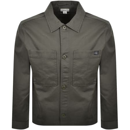 Product image for Calvin Klein Jeans Overshirt Beluga Grey