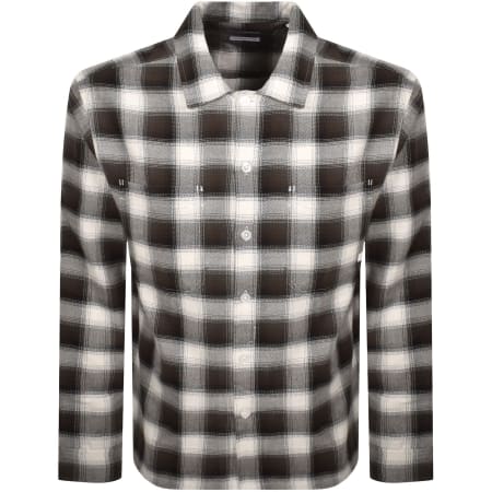 Product image for Farah Lavelle Check Shirt Black Brown