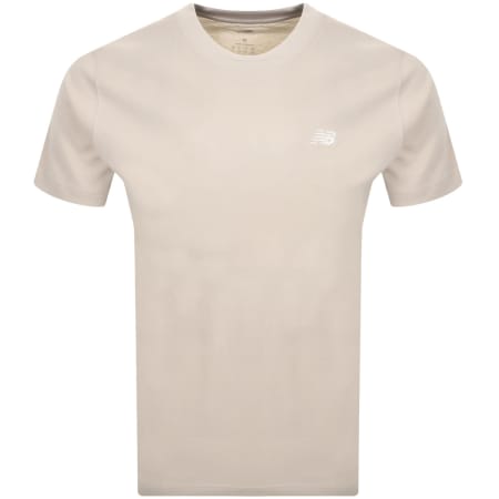 Product image for New Balance Sport Essentials Logo T Shirt Beige