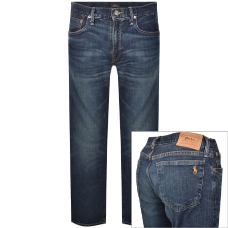 Product image for Ralph Lauren Hampton Relaxed Straight Jeans Blue