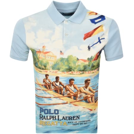 Product image for Ralph Lauren Short Sleeve Polo Blue
