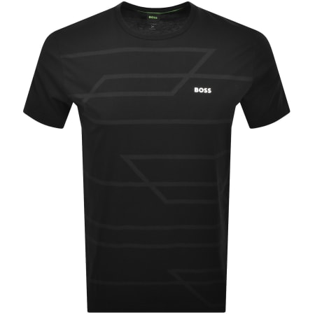 Product image for BOSS Pattern T Shirt Black