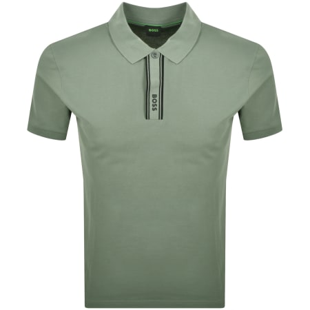Product image for BOSS Paddy Polo T Shirt Green