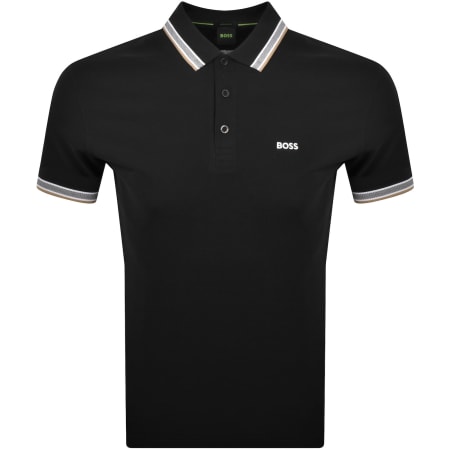 Product image for BOSS Paddy Polo T Shirt Black