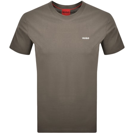 Product image for HUGO Dero222 T Shirt Grey