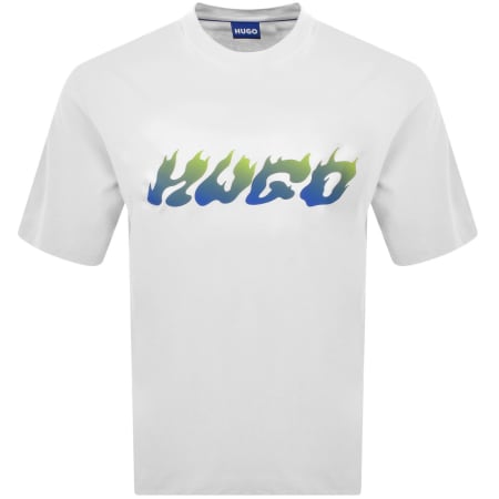 Product image for HUGO Blue Napolux T Shirt White