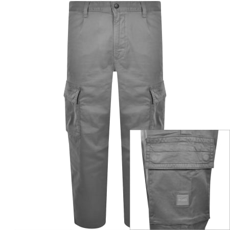 Product image for BOSS Sisla 9 Cargo Trousers Grey