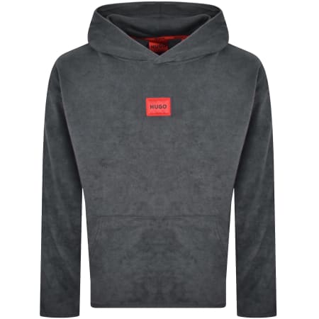 Product image for HUGO Bodywear Terry Hoodie Grey