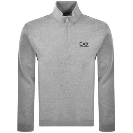 Product image for EA7 Emporio Armani Logo Sweatshirt Grey