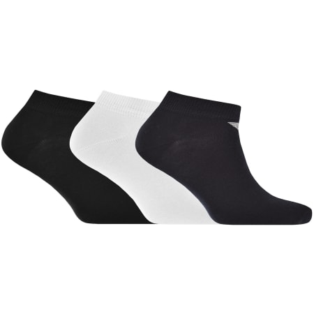Product image for Emporio Armani 3 Pack Trainer Socks Multi
