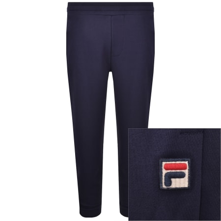 Product image for Fila Visconti Tipped Cuff Joggers Navy