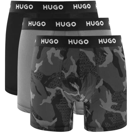 Product image for HUGO 3 Pack Trunks Black