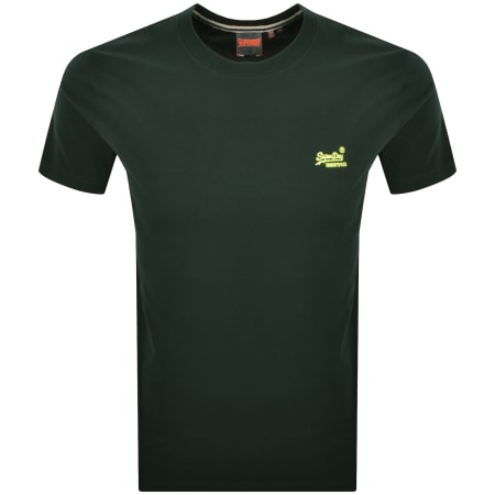 Product image for Superdry Vintage Logo T Shirt Green