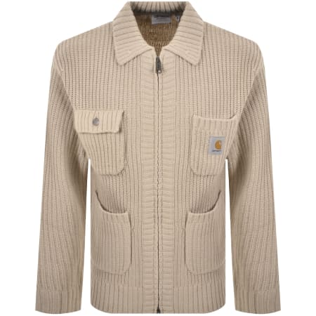 Product image for Carhartt WIP Chore Knit Jacket Beige