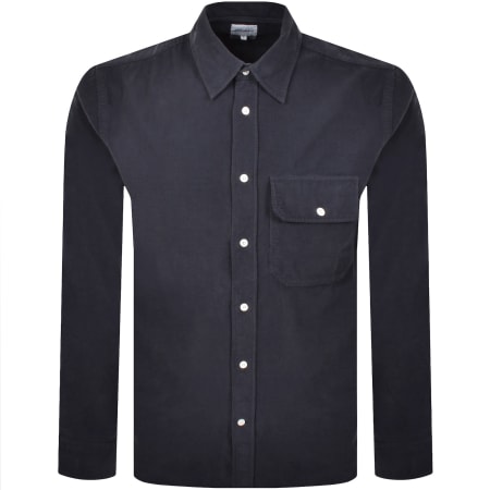 Product image for Norse Projects Algot Micro Cord Shirt Grey