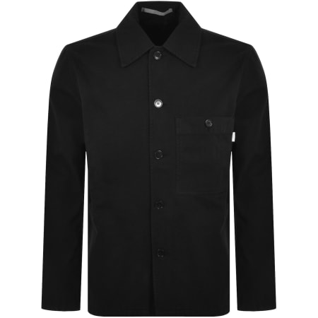 Product image for Norse Projects Standard Twill Overshirt Black