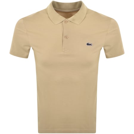 Product image for Lacoste Regular Fit Polo T Shirt Beige