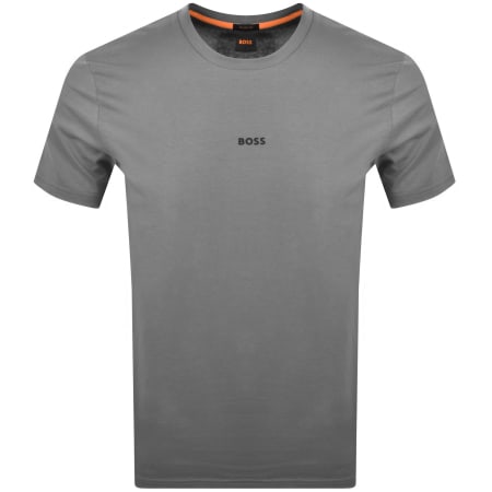 Product image for BOSS TChup Logo T Shirt Grey