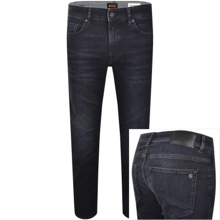 Product image for BOSS Delaware Slim Fit Jeans Blue Black