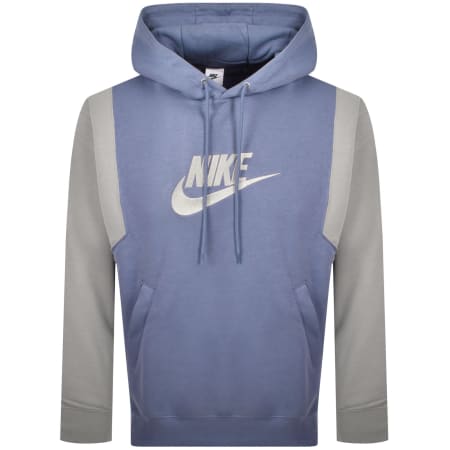 Product image for Nike Colour Block Hoodie Blue