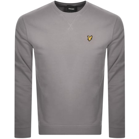 Product image for Lyle And Scott Crew Neck Sweatshirt Grey