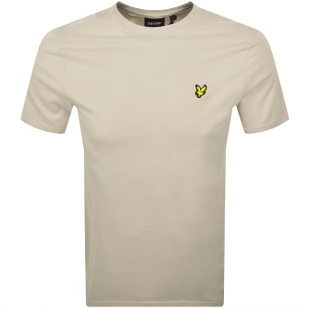 Product image for Lyle And Scott Crew Neck T Shirt Beige