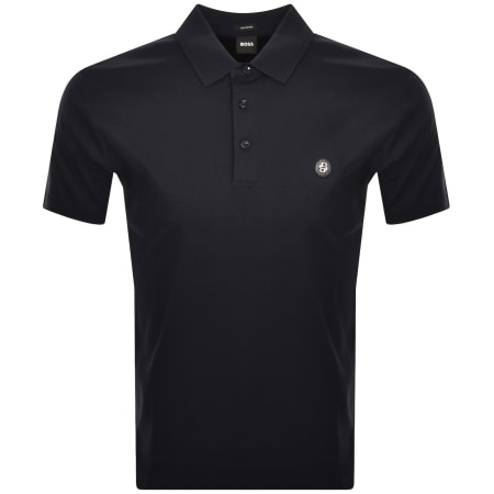 Product image for BOSS Parris 01 Polo T Shirt Navy