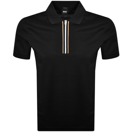 Product image for BOSS H Paras 65 Polo T Shirt Black