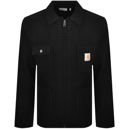 Product image for Carhartt WIP Chore Knit Jacket Black