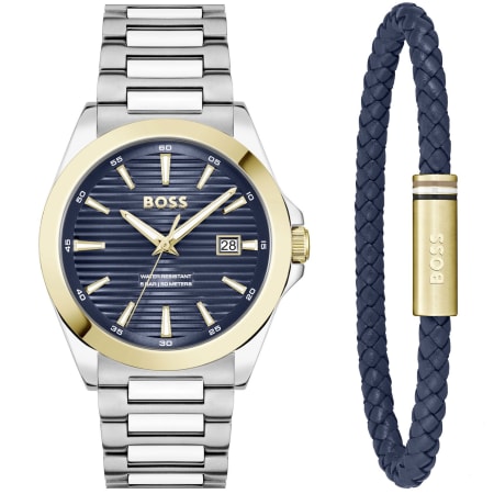 Product image for BOSS Strike Watch And Bracelet Silver