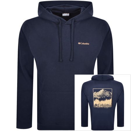 Product image for Columbia Trek Graphic Hoodie Navy