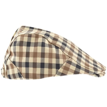 Product image for Aquascutum Check Flat Cap