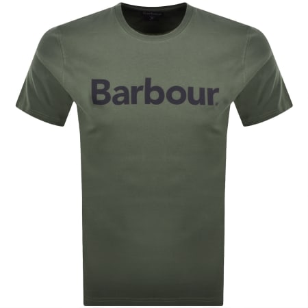 Product image for Barbour Logo T Shirt Green