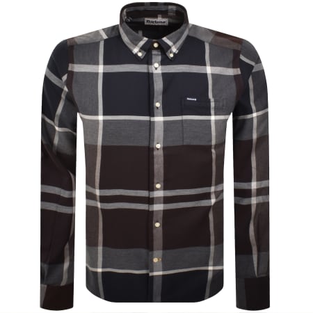 Product image for Barbour Dunoon Tailored Shirt Navy