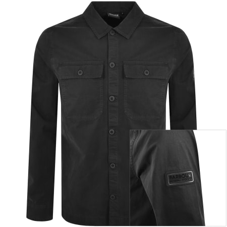 Product image for Barbour International Arlo Overshirt Black