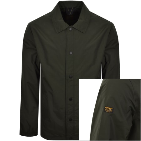 Product image for Superdry Nylon Coach Jacket Olive